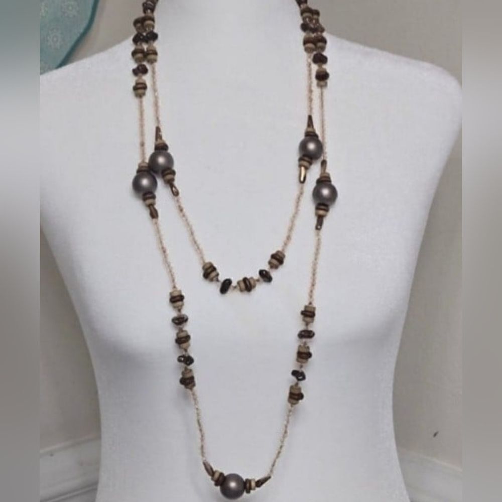 New! Long Wrap Necklace